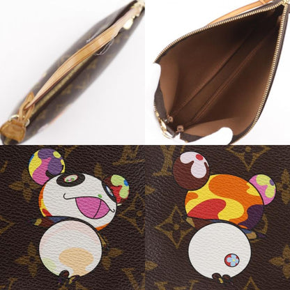 Louis Vuitton Pochette Accessoire Panda M51981 Monogram Canvas Brown Vi1004