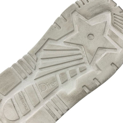 Christian Dioract Sandals Shoes Leather Ivory Gold Logo Velcro Strap