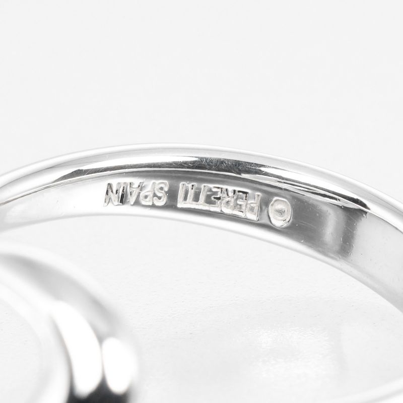 Tiffany & Co Open Wave Silver 925 Size 9 Ladies' 3g Ring - Rings