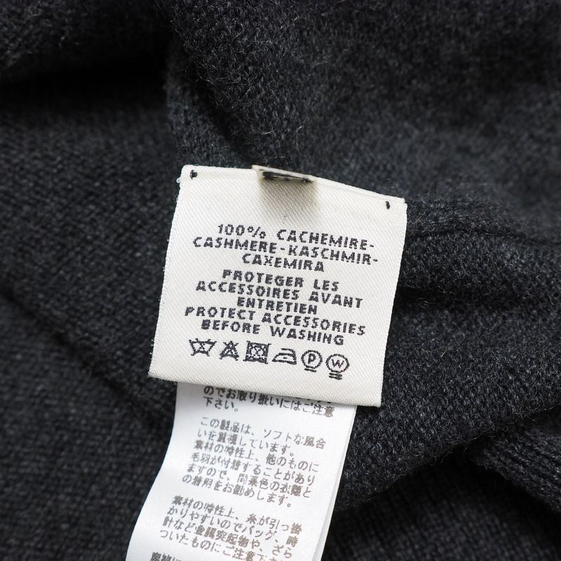 Hermes Dress Size 36 Total Cashmere Knit Dress Serie Decoration Made In