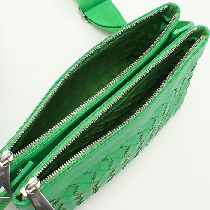 Bottega Veneta Intrecciato Crossbody Shoulder Bag Leather Men's