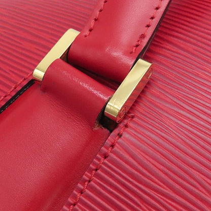 Louis Vuitton Shoulder Bag Voltaire Epi Leather Castilian Red Gold Hardware Red