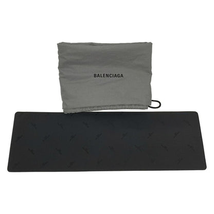 Balenciaga Tote Bag Shopper Garment Tote Bag 811607 Black Crinkled Lambskin