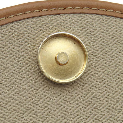 Christian Dior 2way Bag Trotter 2way Handbag Canvas Leather Beige Gold Hardware