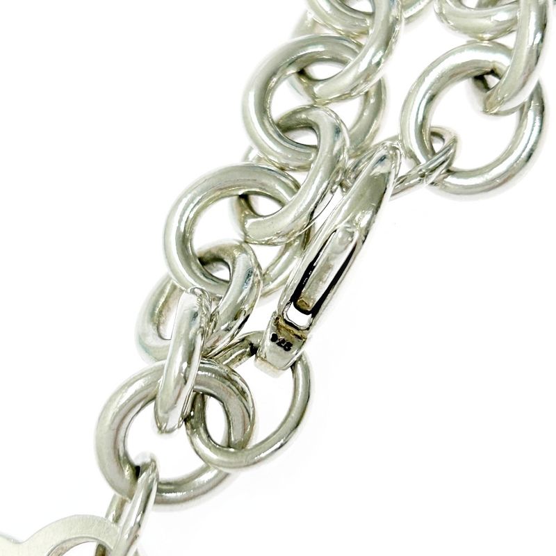 Tiffany & Co Tiffany & Co Silver Heart Tag Bracelet 35.3g 925 Engraved 353054