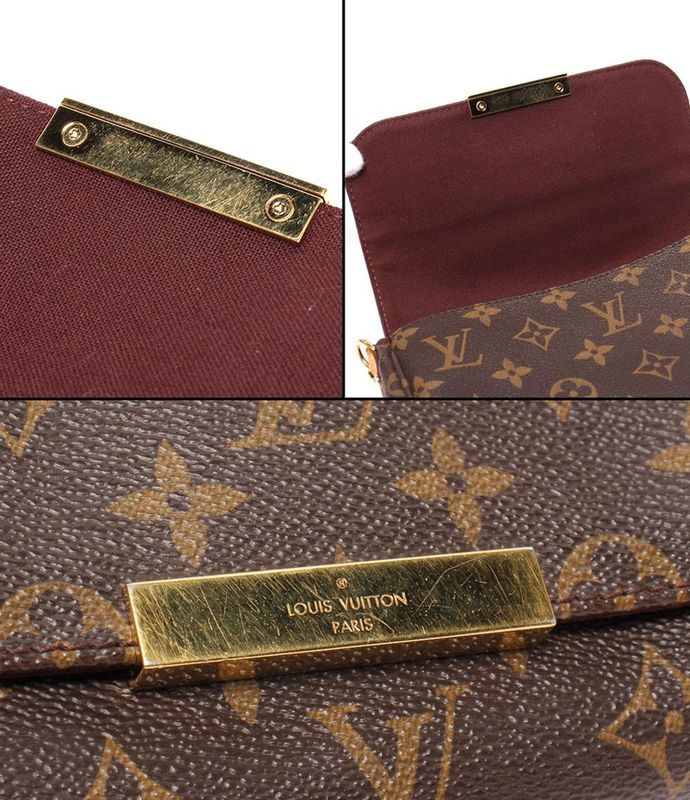 Louis Vuitton 2way Shoulder Bag Handbag Shoulder Crossbody Monogram Favorite PM