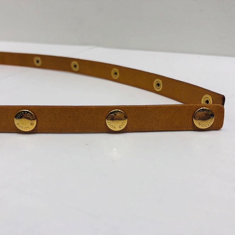 Louis Vuitton Pochette Florentine M51855 Monogram Waist Bag Brown Leather Women