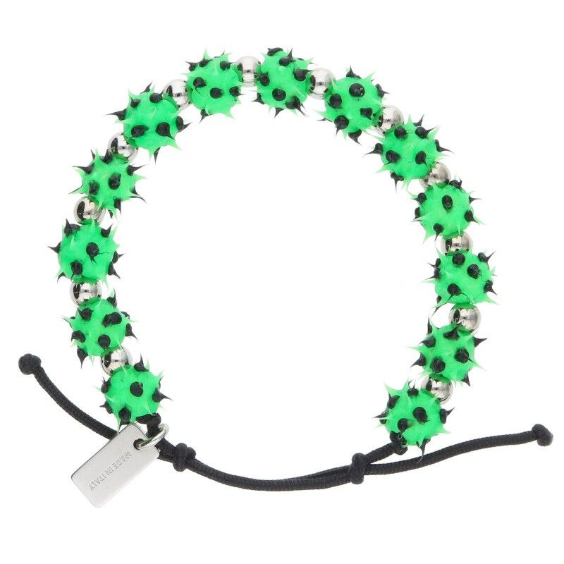 Balenciaga 24AW Malibu Silicon Ball Bracelet Men's