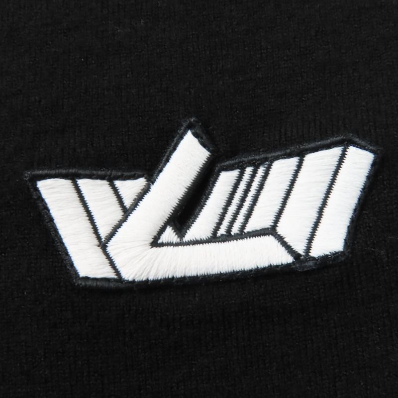 Louis Vuitton 2022 LV Vitesse Wool Long Sleeve Knit Black XS Made In Italy