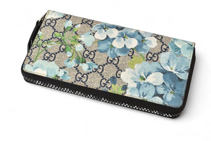 Gucci Wallet Gucci Long Wallet GG Blooms GG Blooms Supreme Canvas 408665 Ku2hn