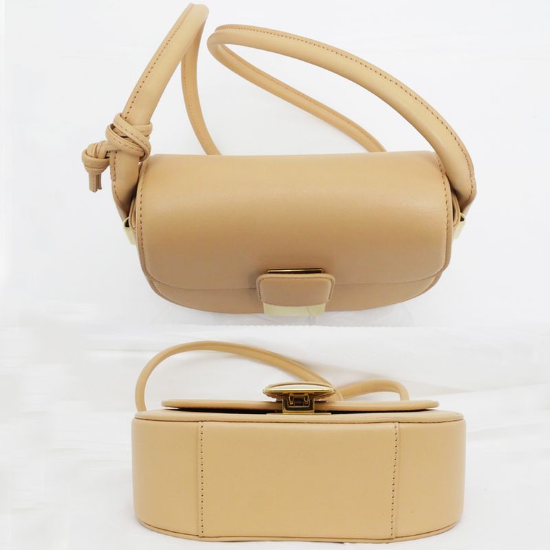 Bottega Veneta Mini Desiree Shoulder Bag Beige 747637 Women's