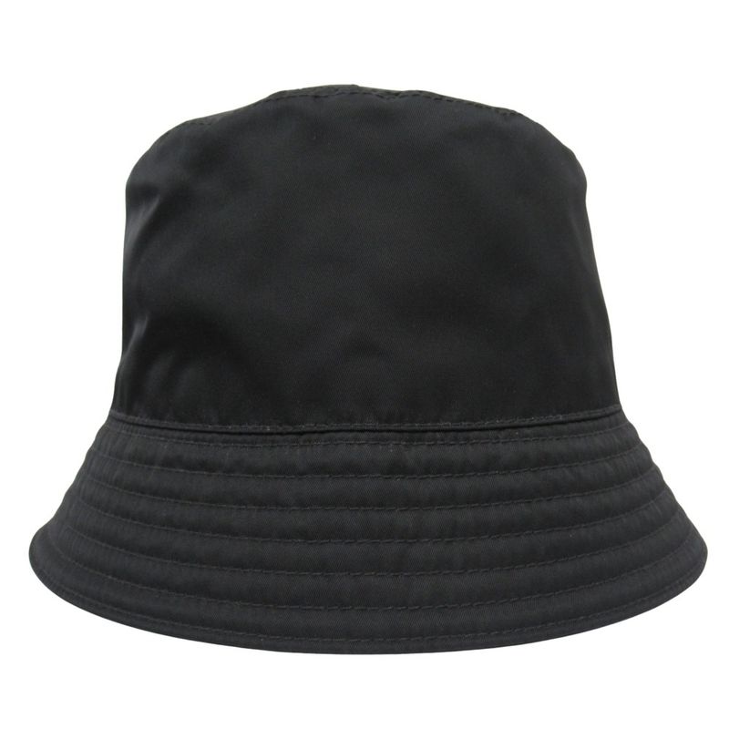 Prada Re-Nylon Bucket Hat Triangle Logo Triangle Logo Plate Nylon 2hc137 Size S