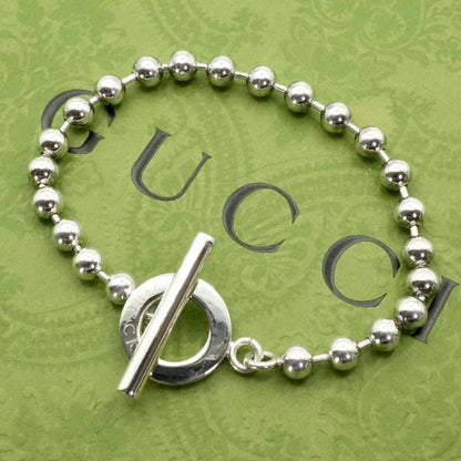 16cm (6.30in) Gucci Toggle Ball Chain Bracelet 25-672s
