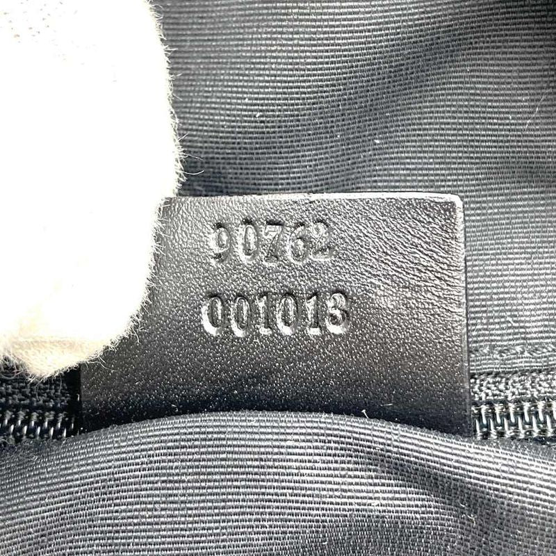 Gucci 90762 GG Canvas Shoulder Bag Black Ladies Men Fashion Gift