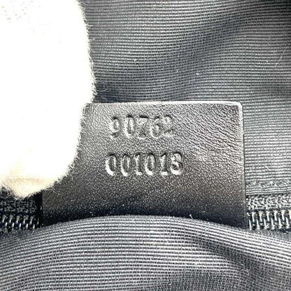 Gucci 90762 GG Canvas Shoulder Bag Black Ladies Men Fashion Gift