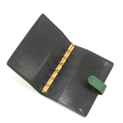 Louis Vuitton Notebook Cover Agenda PM Sticky Inside Pocket R20054 Green