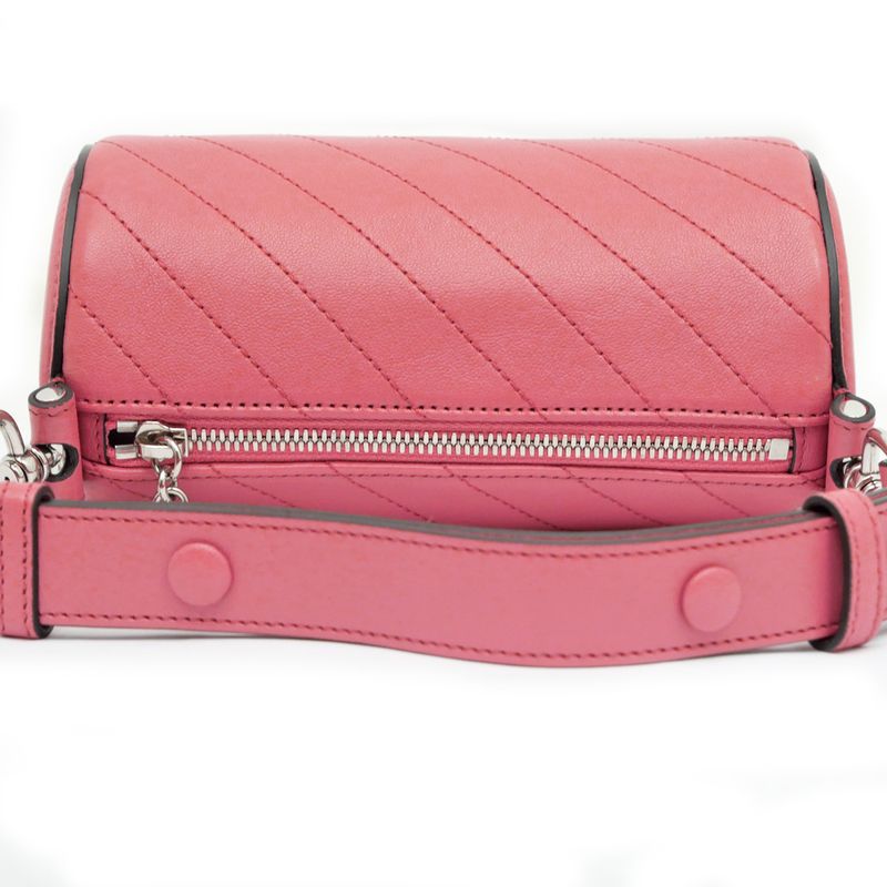Gucci Blondie Mini Shoulder Bag 760170 One Shoulder - Pink Leather