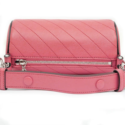 Gucci Blondie Mini Shoulder Bag 760170 One Shoulder - Pink Leather