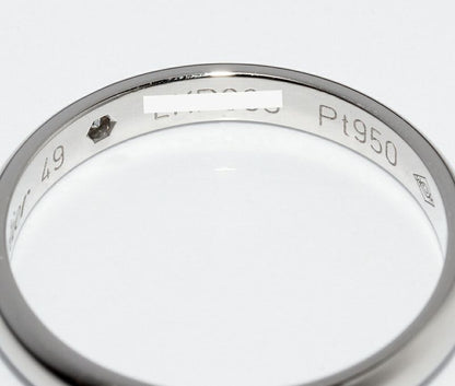 Cartier Ring Pt950 Diamond 1P (001ct) Classic Wedding Ring 1895 Wedding Ring