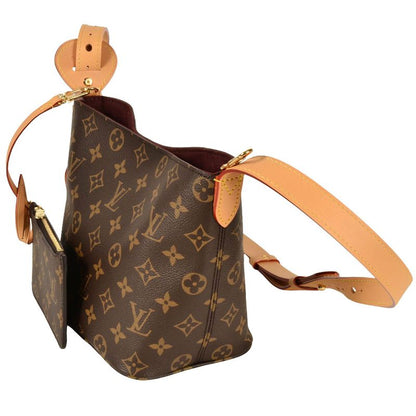 Louis Vuitton ALL IN BB Shoulder Bag Monogram Canvas M12925 Brown Goldhardware