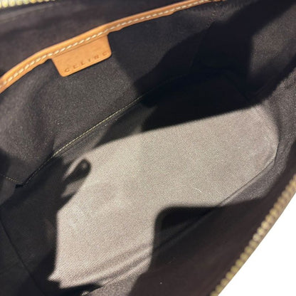 Celine ⑤ 21092899092730 Macadam Semi Shoulder Bag Women Brown FREE