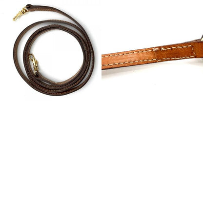 Celine M06 Shoulder Bag Clutch Bag Light Shape 2way Macadam Brown PVC Leather