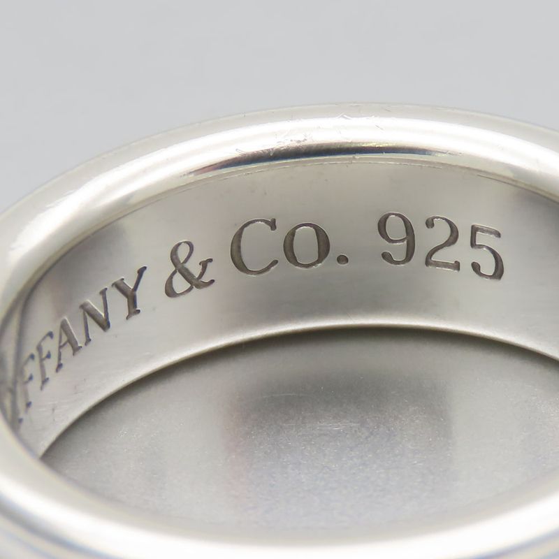 Tiffany & Co Ring Narrow 1837 Silver 925 Approx 7.6g Silver Accessories Cute