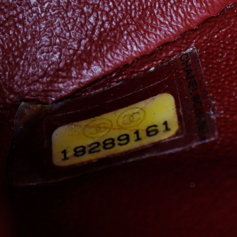 Chanel Mini Chain Shoulder Matelasse Lambskin Red Ladies Shoulder Bag