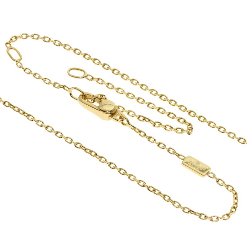 Gucci Separate Cross Necklace 18K Yellow Gold Ladies
