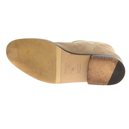 Hermes Jumping Suede Long Boots Af221103z Beige 36