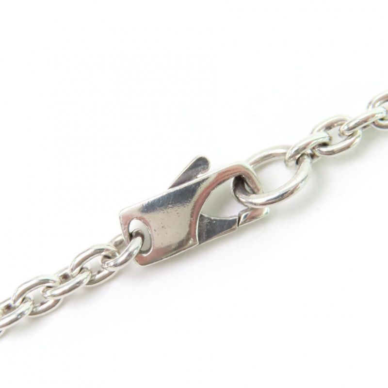 Gucci 233936 G Logo Pendant Necklace Accessory Ag925 Silver Made