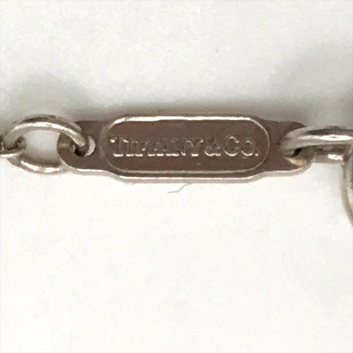 Tiffany & Co Atlas Open Circle Silver Necklace