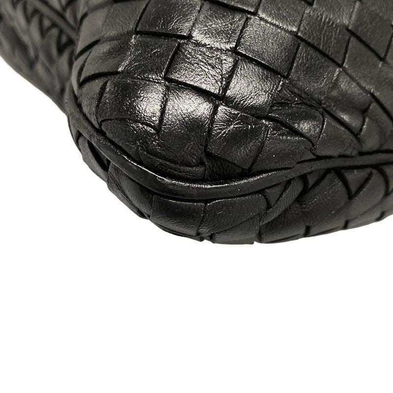 Bottega Veneta Julie Intrecciato 204451 Black Leather