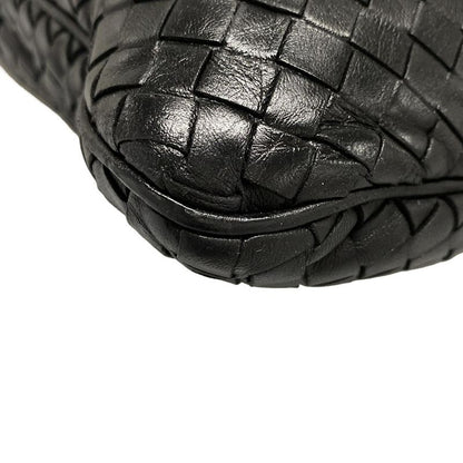 Bottega Veneta Julie Intrecciato 204451 Black Leather