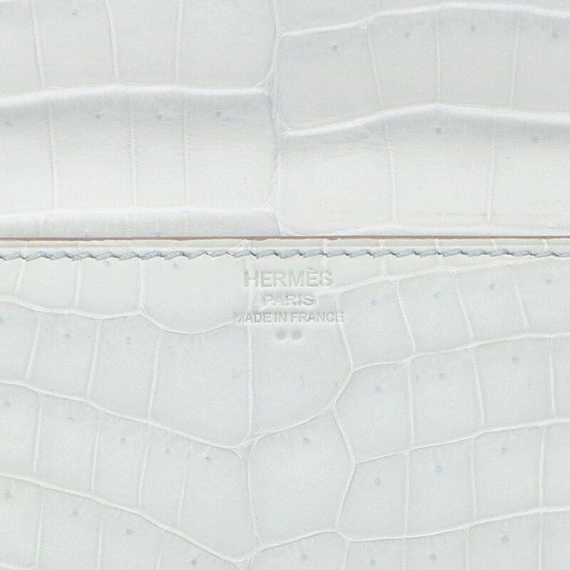 Hermes Sinetic C Engraved Svhardware Niloticus Clutch Bag Men's