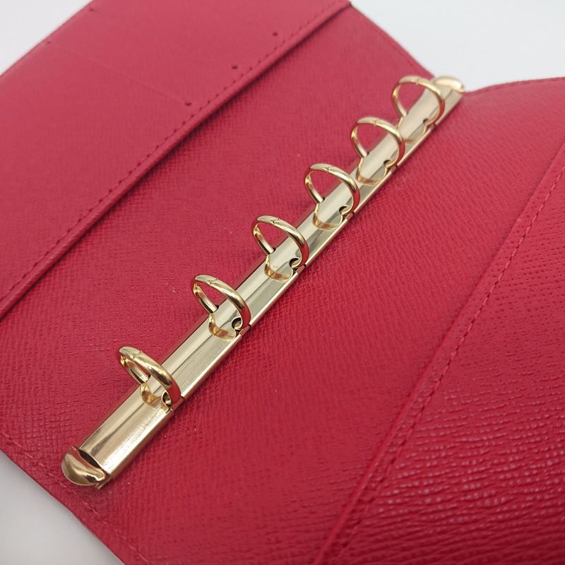 [unused] Louis Vuitton Agenda PM Epi Red Gold