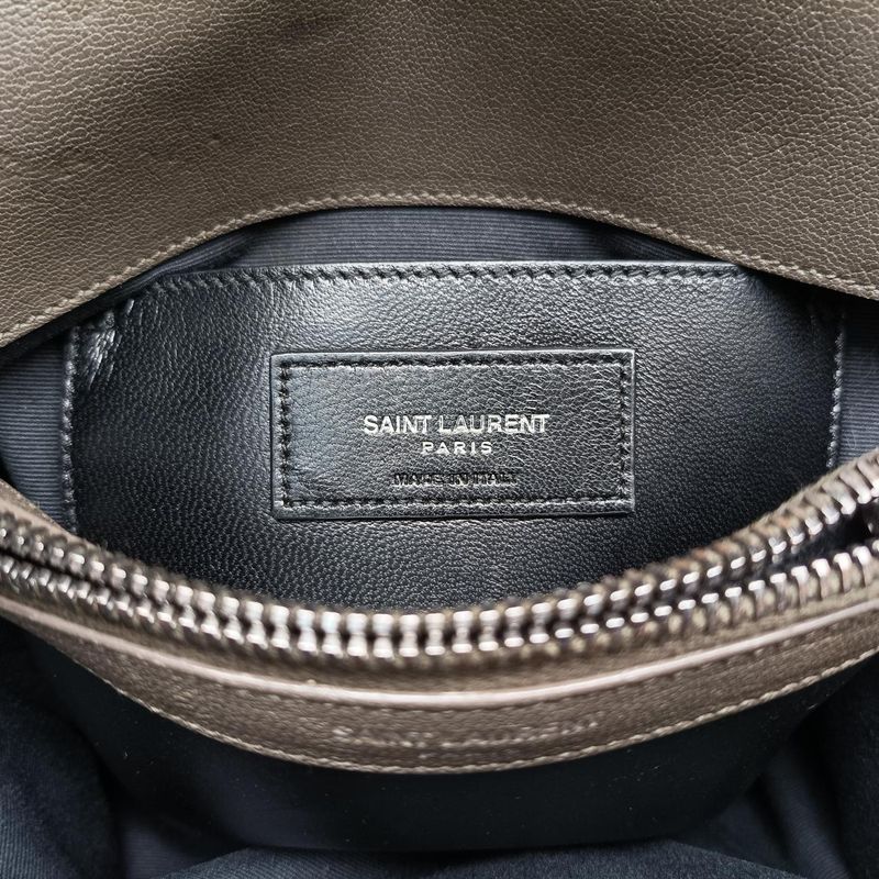 Yves Saint Laurentyves Saint Laurent College Grey Leather 428056 Dmr4280560516