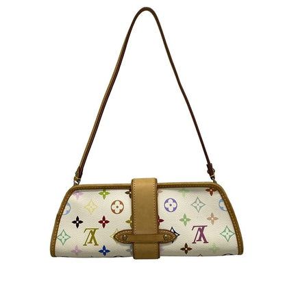 Louis Vuitton Shoulder Bag Monogram Multicolor Shirley M40049 Bronze Leather