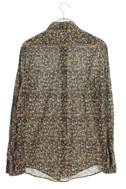 Celine 20zx1056i Long Sleeve Shirt With Flower Pattern Men's 38