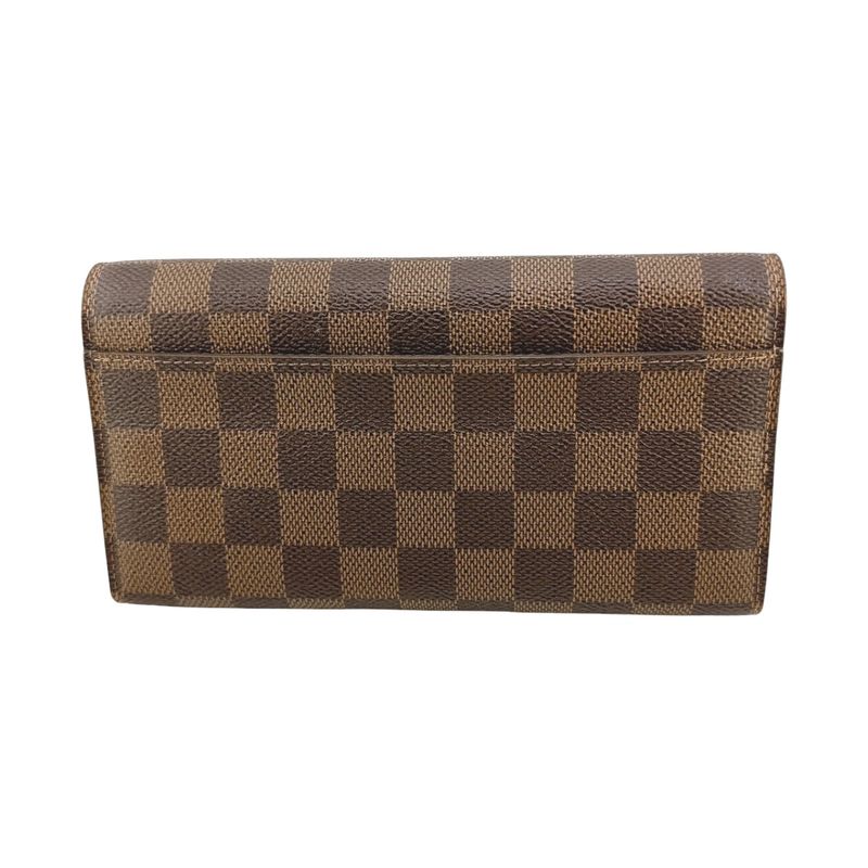 Louis Vuitton N60114 Damier Portefeuille Sarah Rose Ballerine Long Wallet Louis