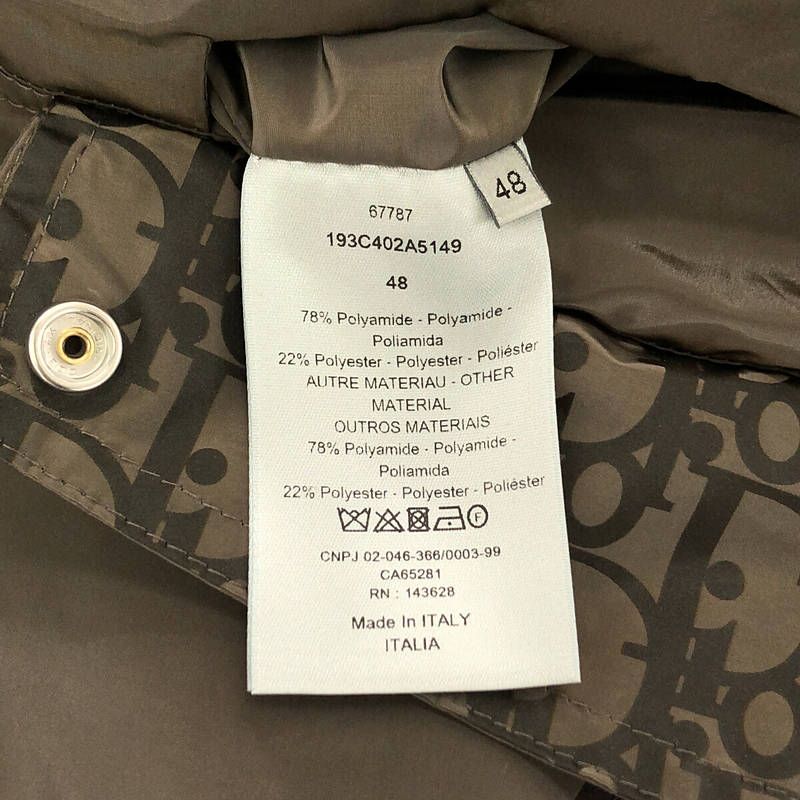 Dior Homme Dior Homme | 2019aw | Oblique Nylon Half-zip Anorak Jacket | 48 |