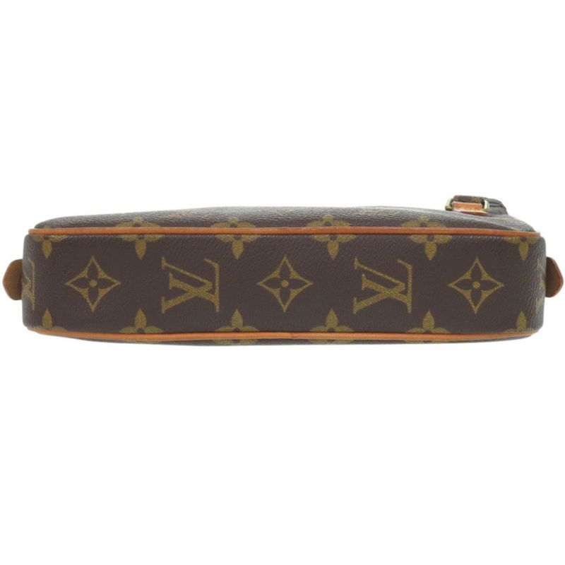Louis Vuitton Marly Bandouliere Monogram M51828 Shoulder Bag LV 1221 Louis