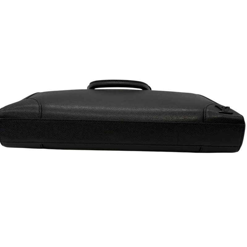 3267 Louis Vuitton Slim Briefcase Taiga M30810 LV Handbag Shoulder Business Bag