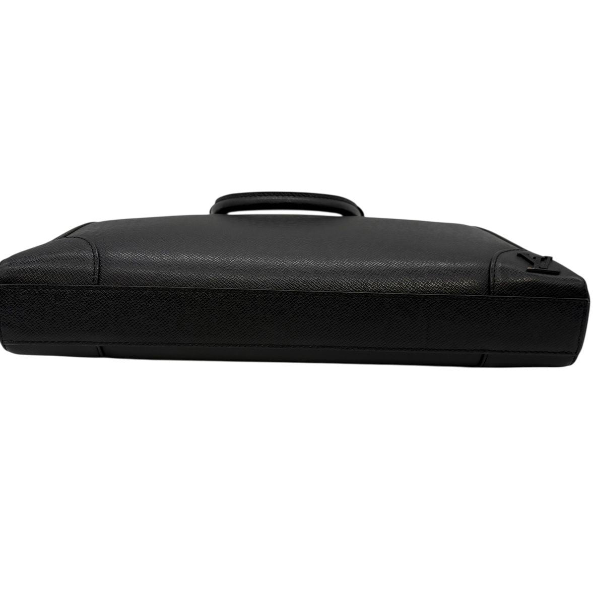 Louis Vuitton Slim Briefcase Taiga M30810 LV Handbag Shoulder Business Bag