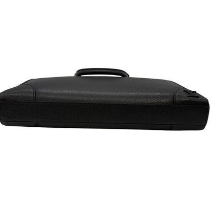 Louis Vuitton Slim Briefcase Taiga M30810 LV Handbag Shoulder Business Bag