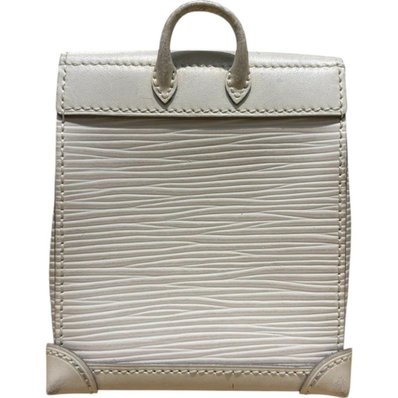 Louis Vuitton ⑤ M6004j Mini Steamer Bagcharm Women's Ivory -