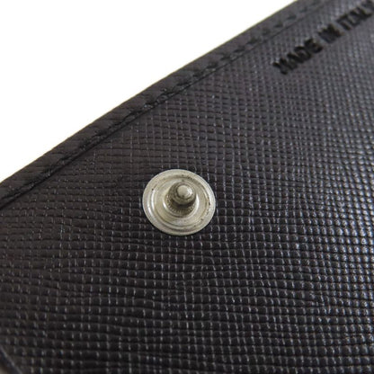 Prada M504a Business Card Holder Logo Hardware Card Case Saffiano Women