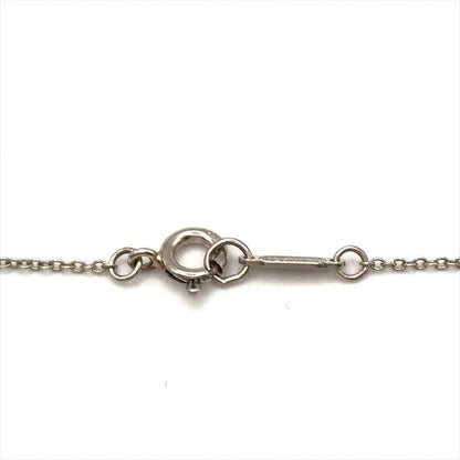 Tiffany & Co Atlas Open Circle Silver Necklace