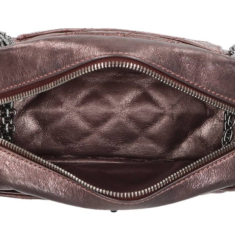 Chanel 2.55matelasse Double Chain Camera Shoulder Bag Women