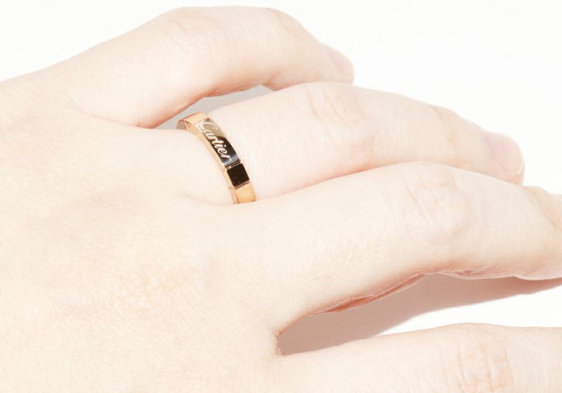 Cartier Rings 18K Pink Gold Lanier Ring B40483